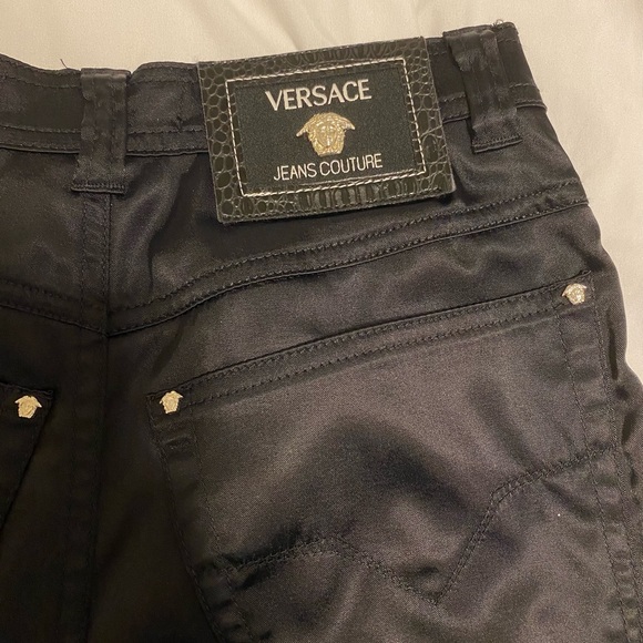 versace satin pants - Picture 1 of 4